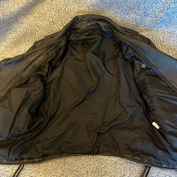 Leather motorcycle jacket vintage - Picture 5 of 11